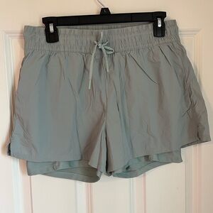 Spyder Women's Light baby blue Athletic Shorts